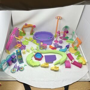 Polly Pocket Mixed Lot of Play Sets And Accessories Arcade Resort & More